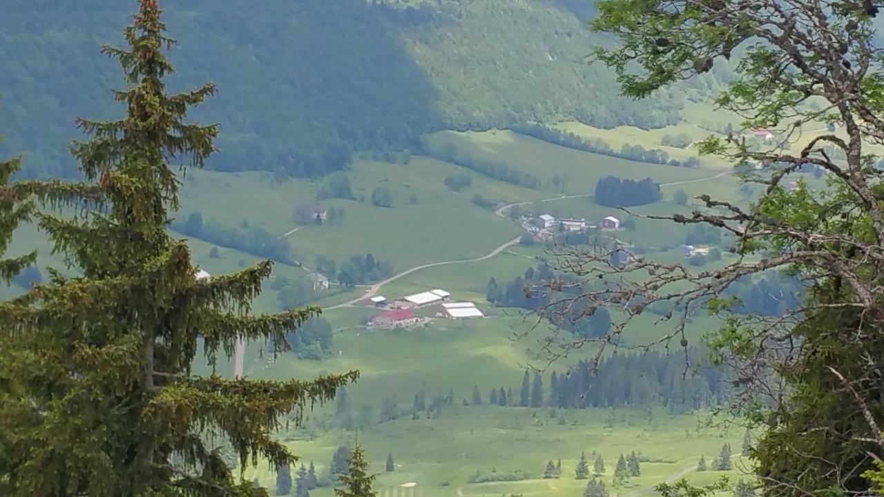 Apartamento Les Chamois Lajoux Exterior foto