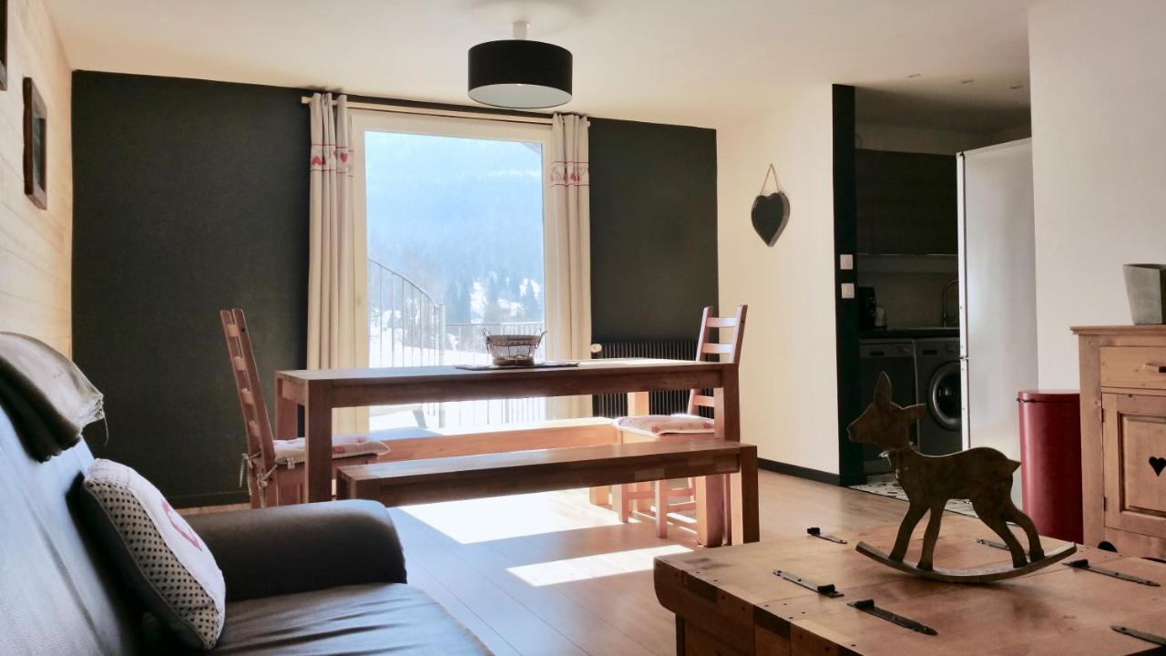 Apartamento Les Chamois Lajoux Exterior foto